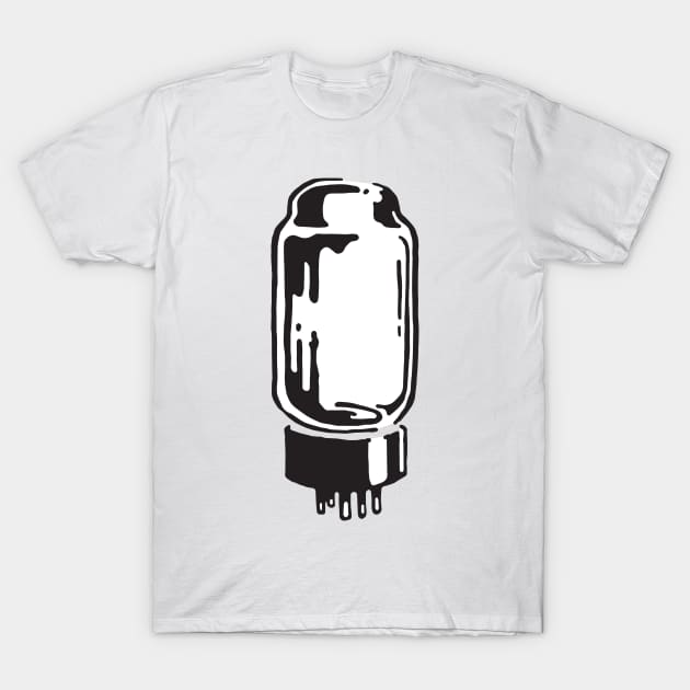 Vacuum Tube graphic T-Shirt by SerifsWhiskey